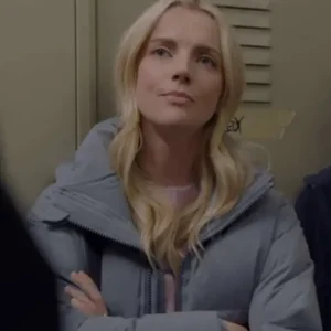 Sylvie Brett Chicago Fire S12 Grey Puffer Jacket