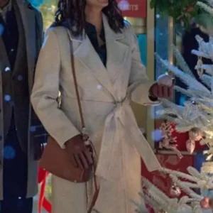 Tamera Mowry Housley Tidings for the Season Wool Coat
