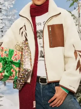 Taylor Swift Life Is A Willow Sherpa Jacket front