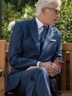 Ted Danson A Man On The Inside S02 Blue Blazer