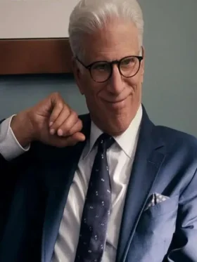 Ted Danson A Man On The Inside S02 Blue Blazer