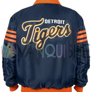 The Captain II Detroit Tigers Jacket back
