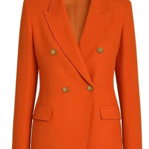 The Celebrity Traitors S01 Clare Balding Blazer Front Look