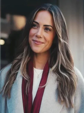 The Christmas Ring Jana Kramer Trench Coat