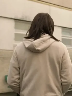 The Recruit Max Meladze White Hoodie backLook