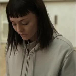 The Recruit Max Meladze White Hoodie Front Look