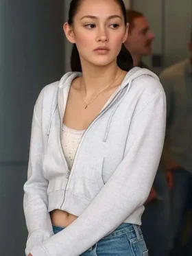 The Summer I Turned Pretty S03 Lola Tung Grey Hoodie