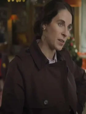 The Twelve Dates Til Christmas Lucy Eaton Brown Coat