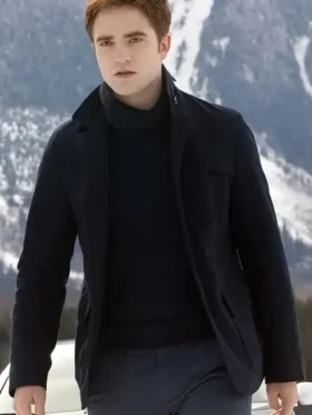 The Twilight Saga Breaking Dawn Part 2 Edward Cullen Black Jacket