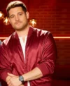 The Voice S28 Michael Buble Bomber Jacket Side