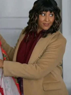 Tidings for the Season brown coat