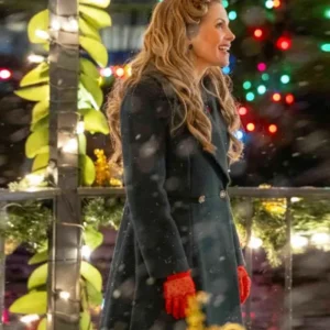 Timeless Tidings of Joy Candace Cameron Bure Black Coat