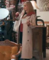 Timeless Tidings of Joy Candace Cameron Bure Trench Coat Back