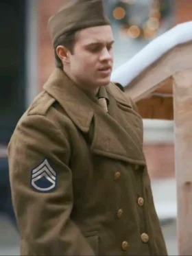 Timeless Tidings of Joy Graeme McComb Brown Wool Coat Side