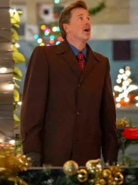 Timeless Tidings of Joy Paul Greene Brown Coat Side