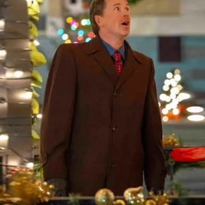 Timeless Tidings of Joy Paul Greene Brown Coat Side