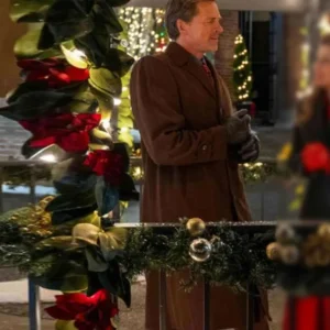 Timeless Tidings of Joy Paul Greene Brown Coat Back