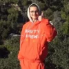 Timothée Chalamet Orange Marty Supreme Jacket