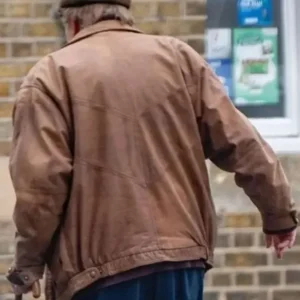 Timothy Spall Goodbye June Brown Leather Jacket