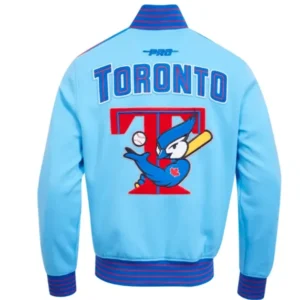 Toronto Blue Jackets Logo Game Day Uni Blue Jacket Back