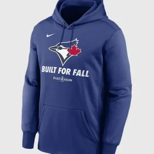 Toronto Blue Jays 2025 Postseason Hoodie Front Look