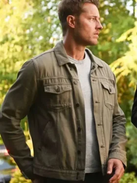 Tracker S03 Justin Hartley Green Jacket