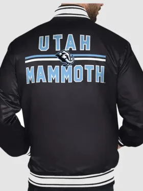 Utah Mammoth Full‑Snap Starter Jacket Back Look