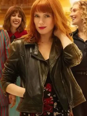 Valeria S02 Diana Gómez Black Leather Jacket