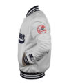 Vintage New York Yankees Silver Jacket Left