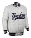 Vintage New York Yankees Silver Jacket Right
