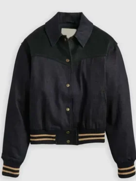 Violet Mikami Chicago Fire S14 Black Bomber Jacket