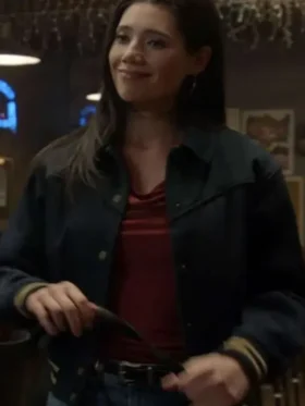 Violet Mikami Chicago Fire S14 Black Bomber Jacket