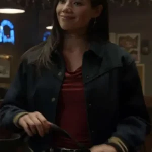 Violet Mikami Chicago Fire S14 Black Bomber Jacket