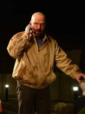 Walter White Breaking Bad S05 Brown Jacket