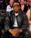 Wizkid Black Leather Jacket