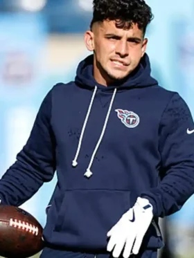 Xavier Restrepo Tennessee Titans Sideline Hoodie