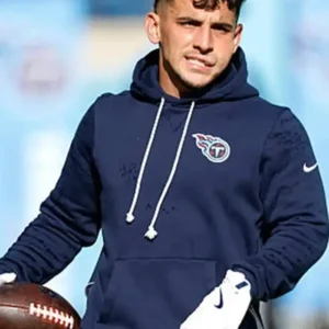 Xavier Restrepo Tennessee Titans Sideline Hoodie