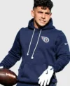 Xavier Restrepo Tennessee Titans Sideline Hoodie