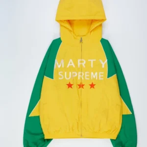 Yellow Green Marty Supreme Jacket