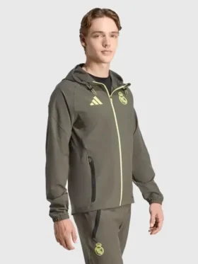adidas Real Madrid 2025 VIS-Tech Travel Jacket