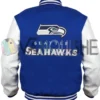 Seahawks 50th Season Jacket Back Look