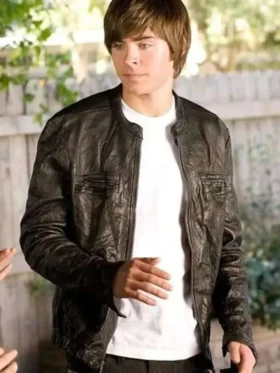 17 Again Zac Efron Leather Jacket