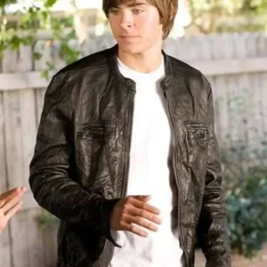 17 Again Zac Efron Leather Jacket
