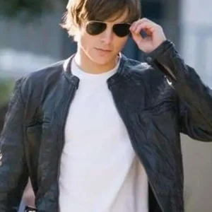 17 Again Zac Efron Leather Jacket