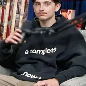 A Complete Unknown Timothée Chalamet Black Hoodie