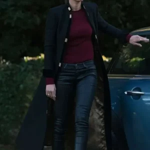 A Discovery of Witches Aiysha Hart Coat Front Look