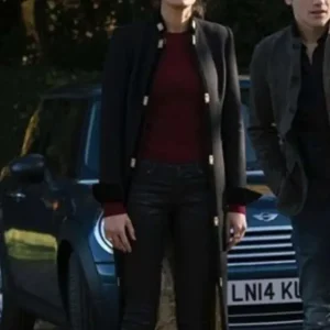 A Discovery of Witches Aiysha Hart Coat Front Look