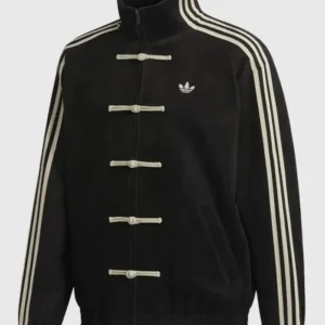Adidas Chinese New Year Black Jacket Front Look