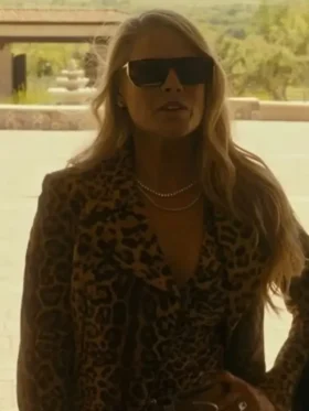 Ali Larter Landman Leopard Print Jacket Front Look