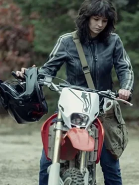 Ashleigh Cummings NOS4A2 Vic McQueen Leather Jacket